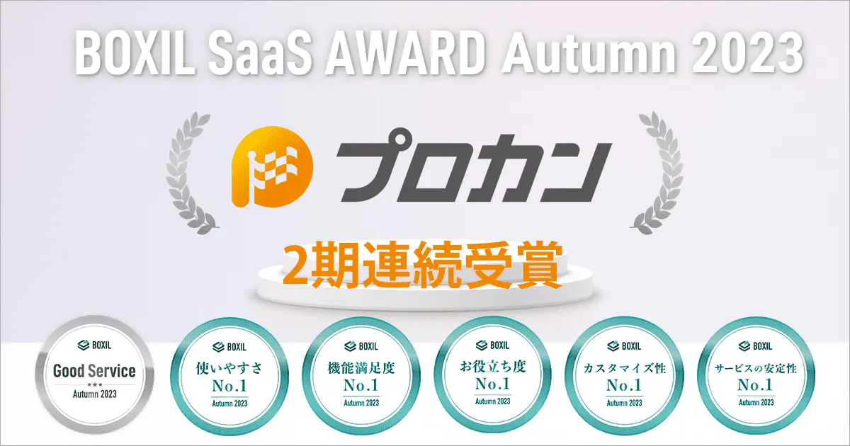 BOXIL SaaS AWARD Autumn 2023